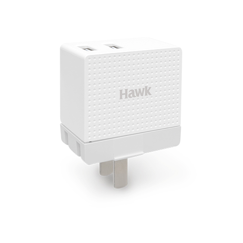 Hawk 2.4A雙USB電源供應器 (7-11)