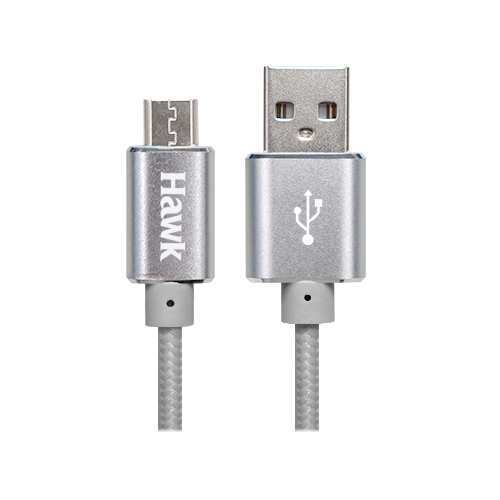 Hawk經典款Micro USB鋁合金充電線1.5M