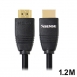 Esense HDMI2.0 版影音傳輸線公-公1.2M