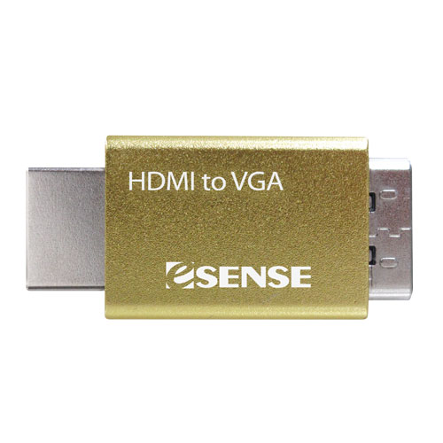 Esense HDMI TO VGA 免電源 轉接器